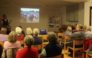 Der Comboni-Saal war gut gefüllt