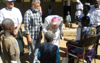 Weihnachtsbrief 2016 Günther Nährich: Segnung durch den Nuntius