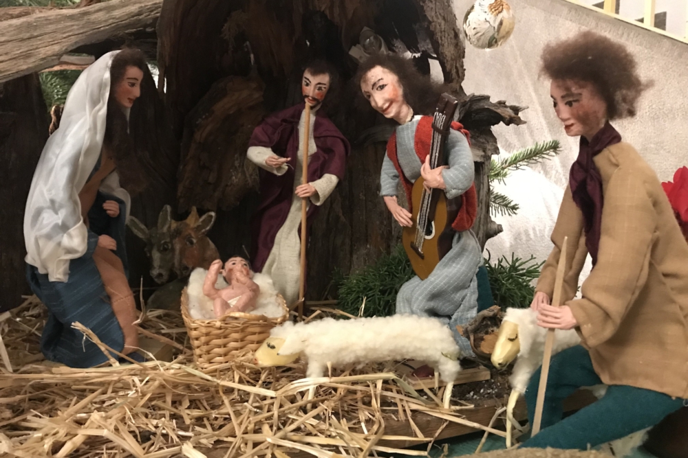 Krippe im Missionshaus Josefinum in Ellwangen