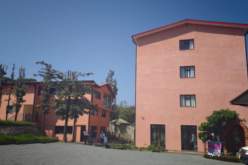 Gesamtansicht des Comboni Youth Centre in Hawassa, Äthiopien